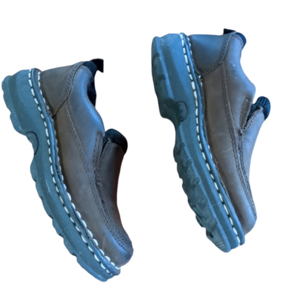 CHEROKEE Brown Slip On Dress Shoes Toddler Size 8 - Picture 3 of 6